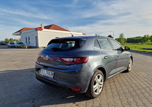 Renault Megane cena 39900 przebieg: 168538, rok produkcji 2016 z Kielce małe 121